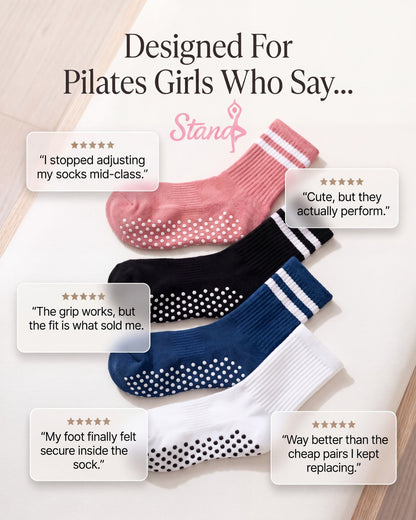Stand Form-Lock Grip Socks
